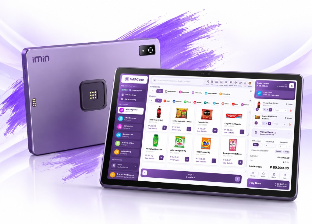 Android Falcon 2 tablet POS