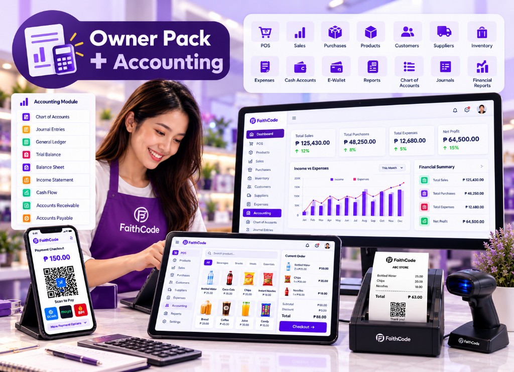 FaithCode Owner Pack + Accounting